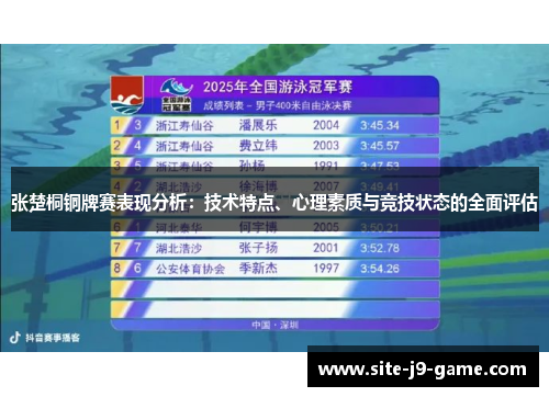 张楚桐铜牌赛表现分析:技术特点、心理素质与竞技状态的全面评估 张楚桐铜牌赛表现分析:技术特点、心理素质与竞技状态的全面评估