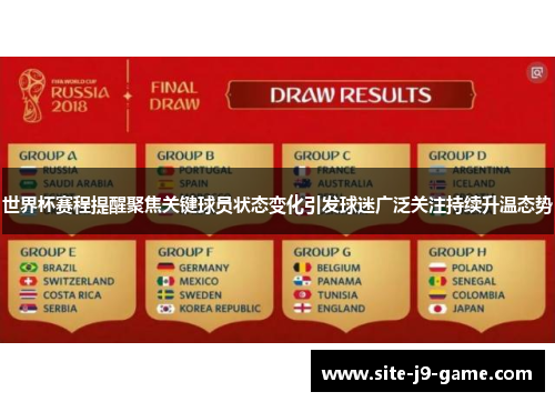世界杯赛程提醒聚焦关键球员状态变化引发球迷广泛关注持续升温态势 世界杯赛程提醒聚焦关键球员状态变化引发球迷广泛关注持续升温态势
